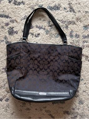 Coach Brown Tote Bag